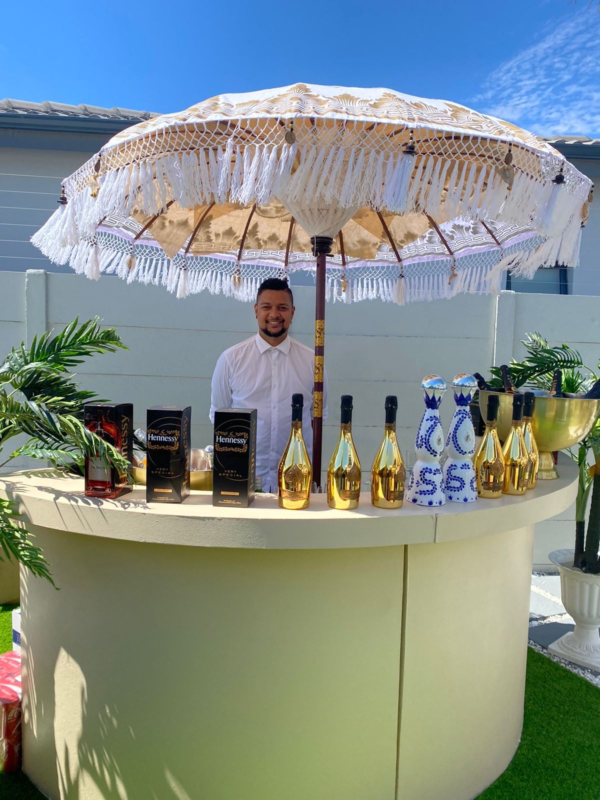 Private bar setup