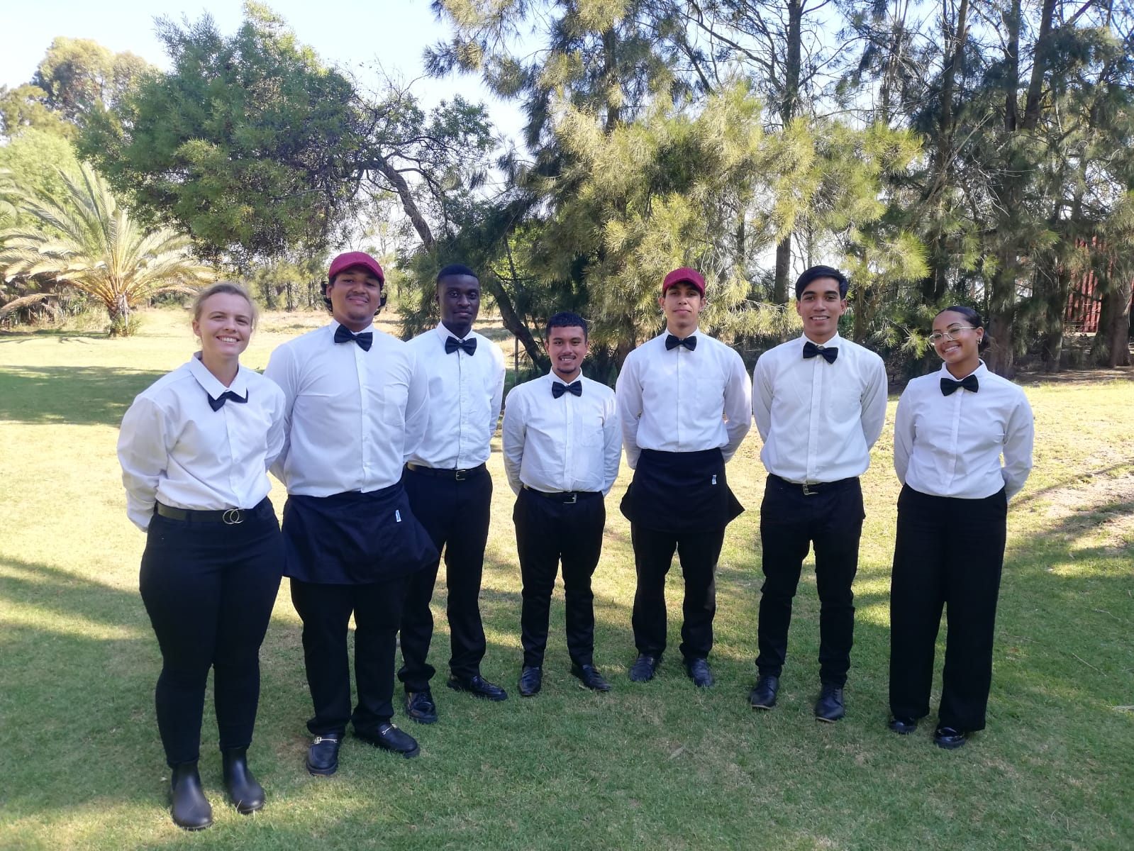 Garden service team
