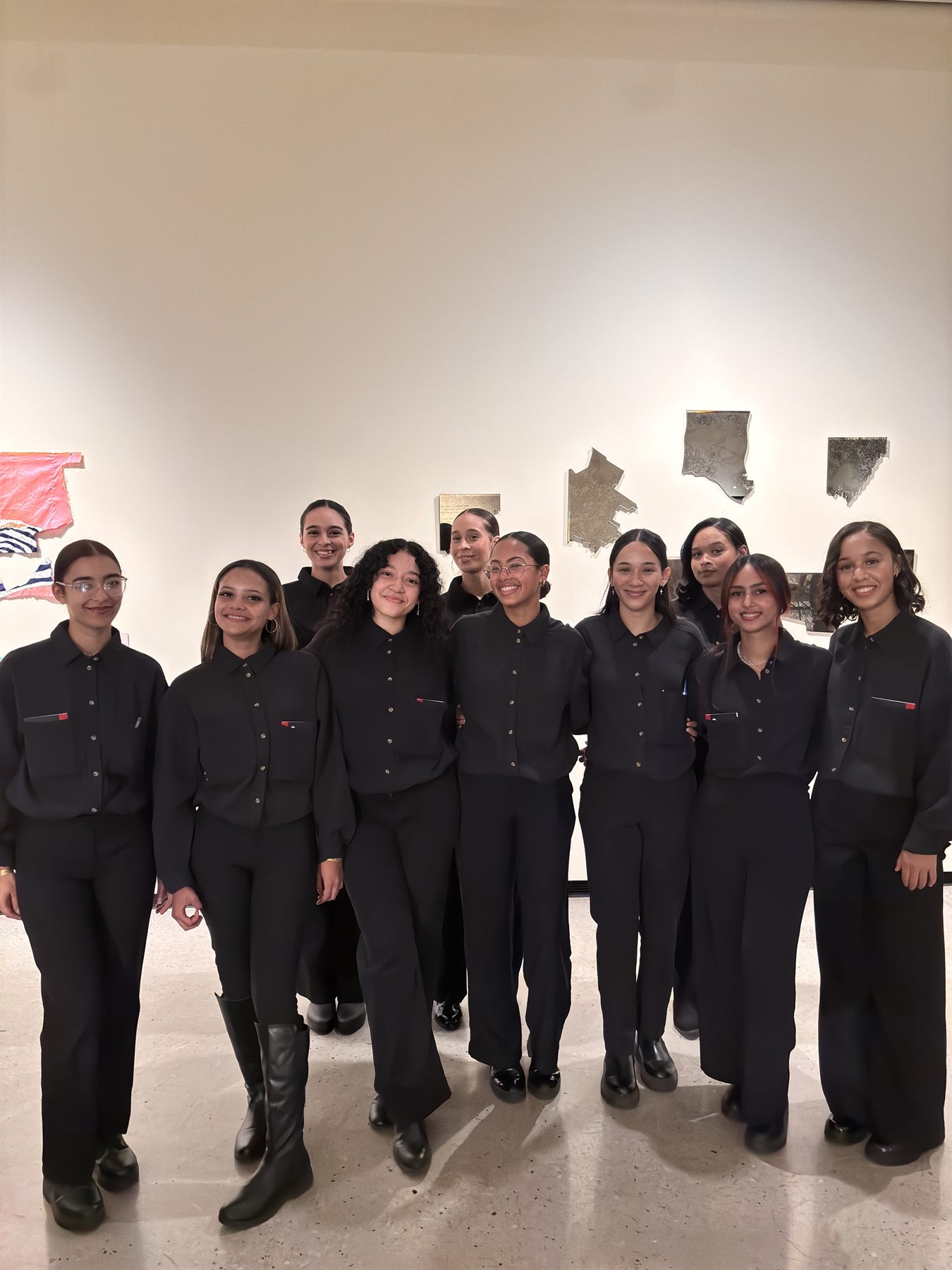 All black service team