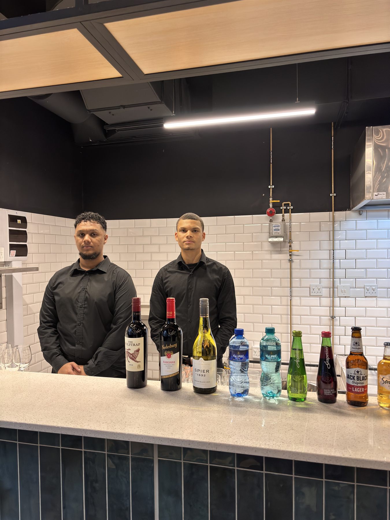 Bar setup staff