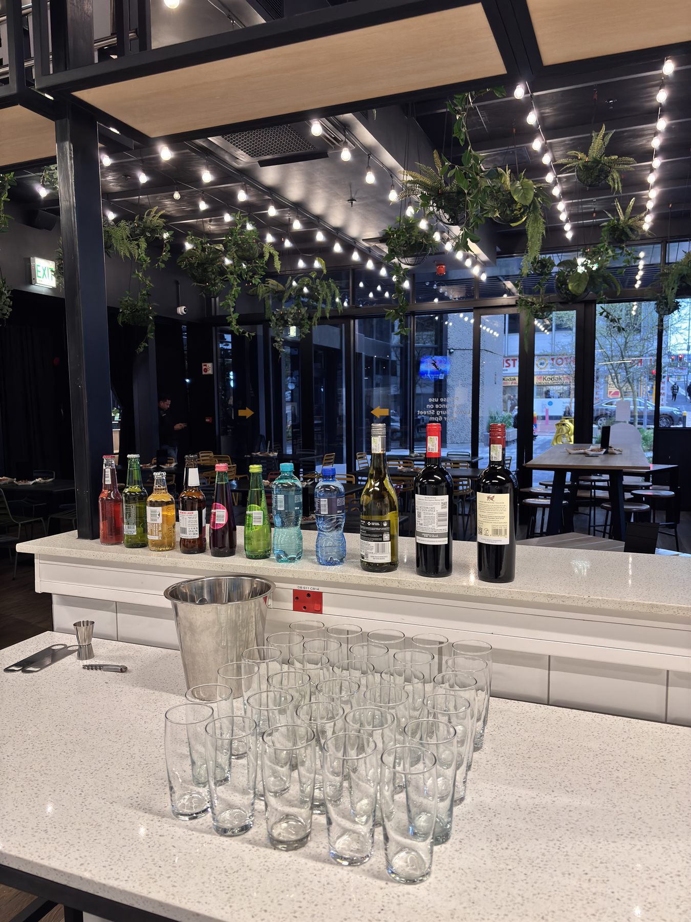 Premium bar setup